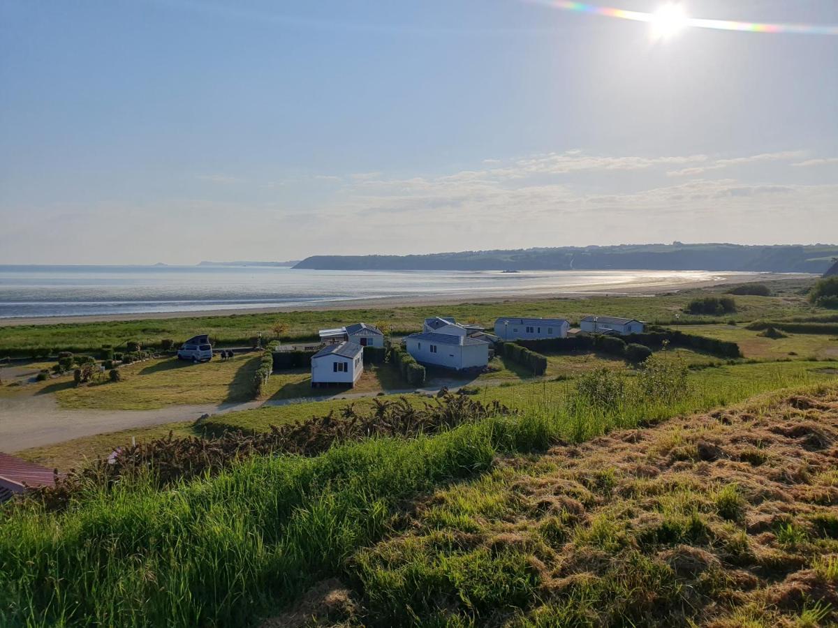 Camping Village Nature D'O Hillion Bagian luar foto