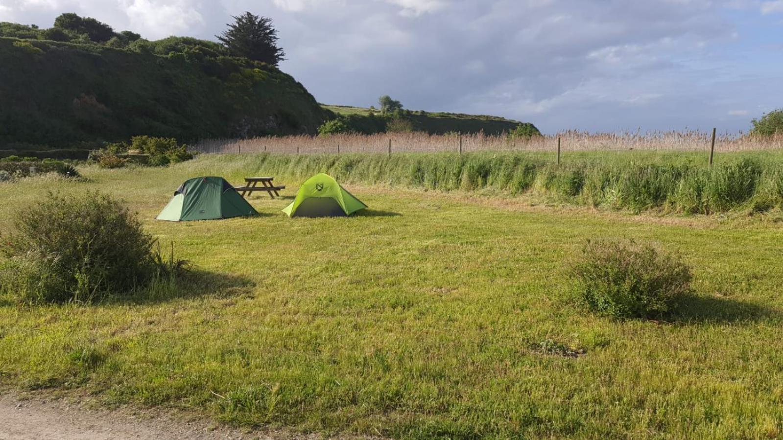 Camping Village Nature D'O Hillion Bagian luar foto
