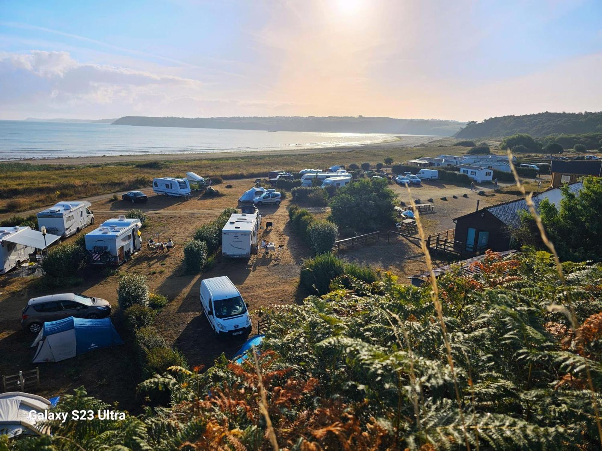 Camping Village Nature D'O Hillion Bagian luar foto